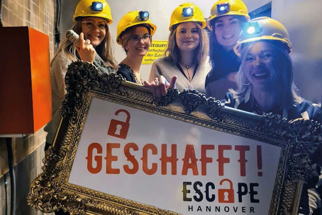 Abenteuer für 2 bis 6 Personen bei Escape Hannover