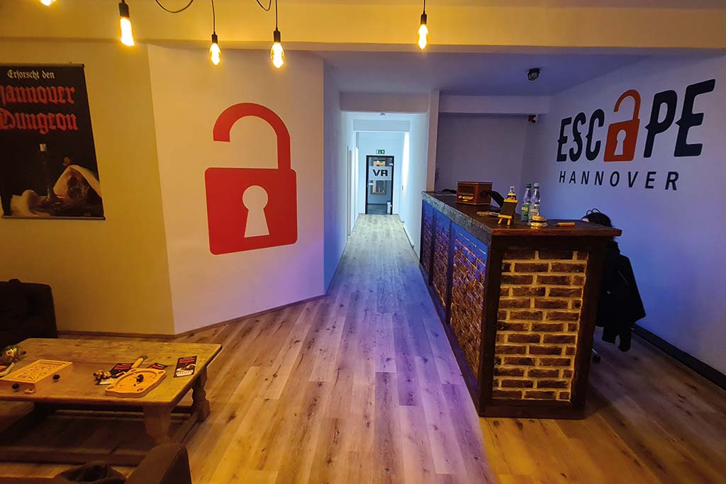 Empfang bei Escape Hannover