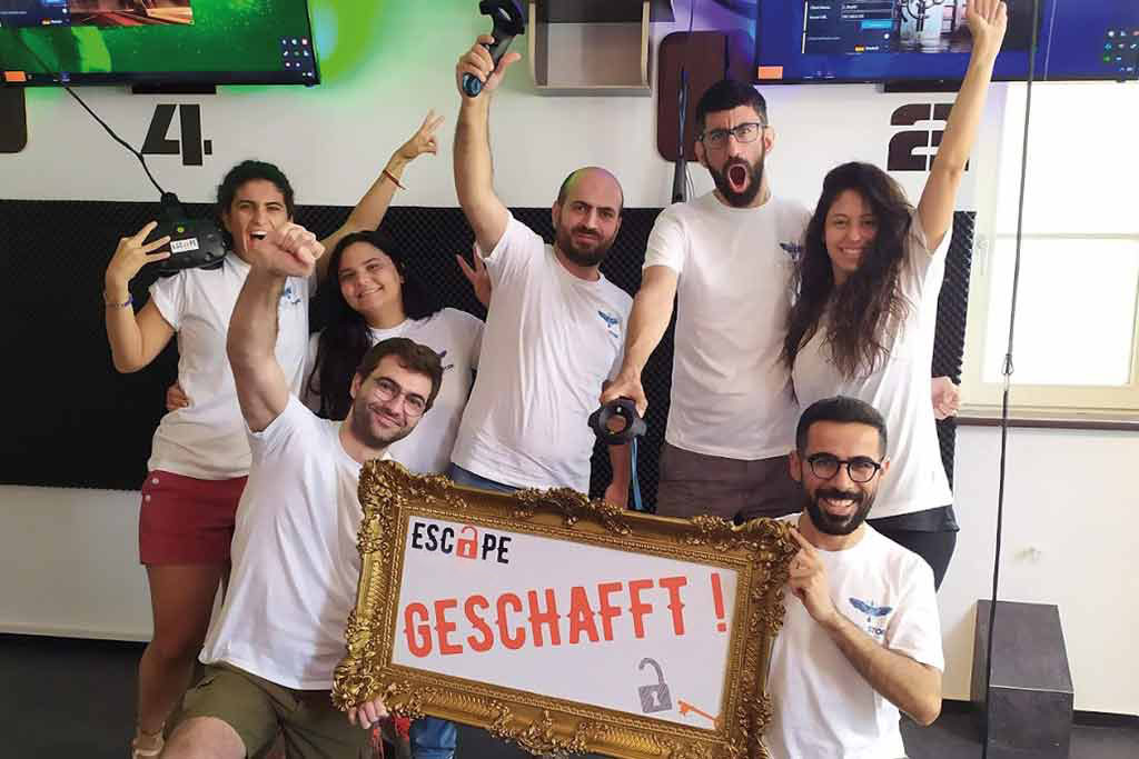 Virtual Reality Teambuilding für Firmen und Betriebsfeiern