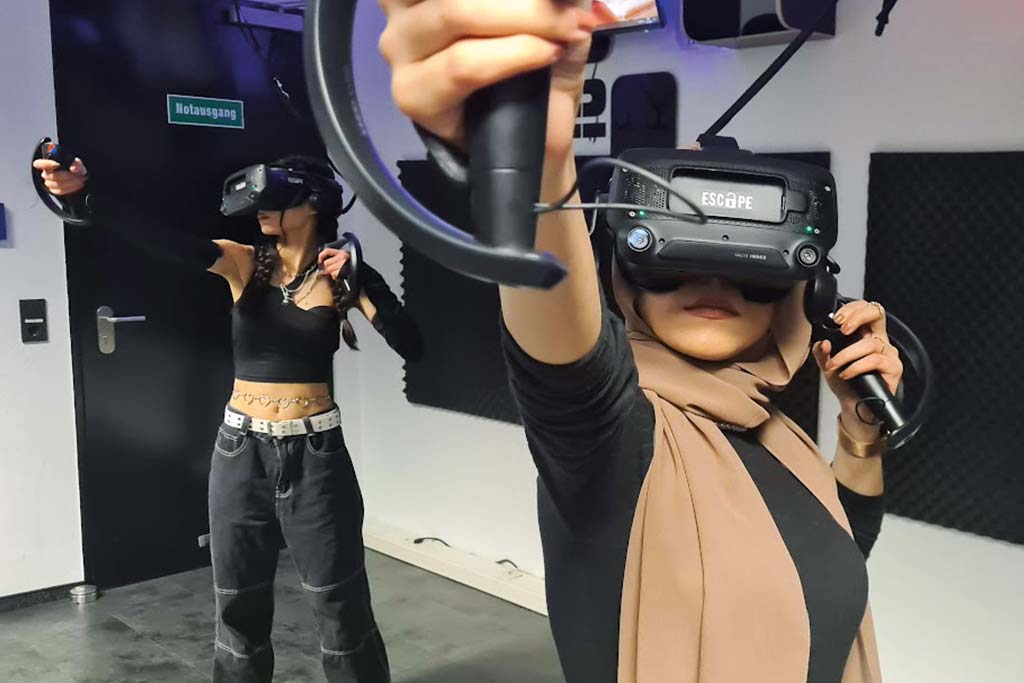 VR Escape Rooms und VR Arcade für Freunde und Teams