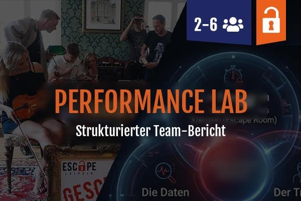 Performance Lab Hannover: Escape Room mit strukturiertem Team-Bericht